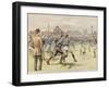 The Final Tie of the Association Cup Competition at Kennington Oval, 1892-null-Framed Giclee Print