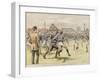 The Final Tie of the Association Cup Competition at Kennington Oval, 1892-null-Framed Giclee Print