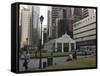 The Financial District, Raffles Square, Singapore, Southeast Asia-Amanda Hall-Framed Stretched Canvas