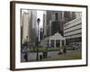 The Financial District, Raffles Square, Singapore, Southeast Asia-Amanda Hall-Framed Photographic Print