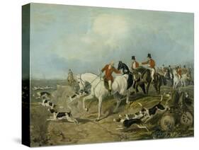 The Find, Engraved by Huffman and Mackrill-John Frederick Herring I-Stretched Canvas
