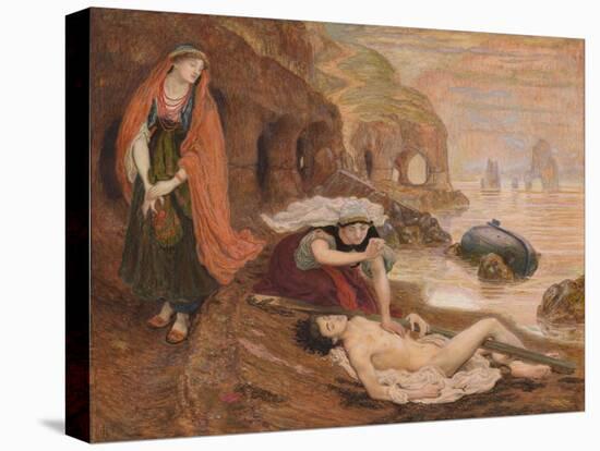 The Finding of Don Juan by Haidée, 1869-1870-Ford Madox Brown-Stretched Canvas