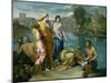 The Finding of Moses, 1638-Nicolas Poussin-Mounted Giclee Print