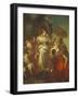 The Finding of Moses, 1730S-Giovanni Battista Crosato-Framed Giclee Print