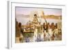 The Finding of Moses, 1903-05-Lawrence Alma-Tadema-Framed Giclee Print