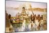 The Finding of Moses, 1903-05-Lawrence Alma-Tadema-Mounted Giclee Print