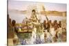 The Finding of Moses, 1903-05-Lawrence Alma-Tadema-Stretched Canvas