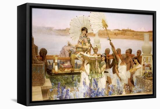 The Finding of Moses, 1903-05-Lawrence Alma-Tadema-Framed Stretched Canvas