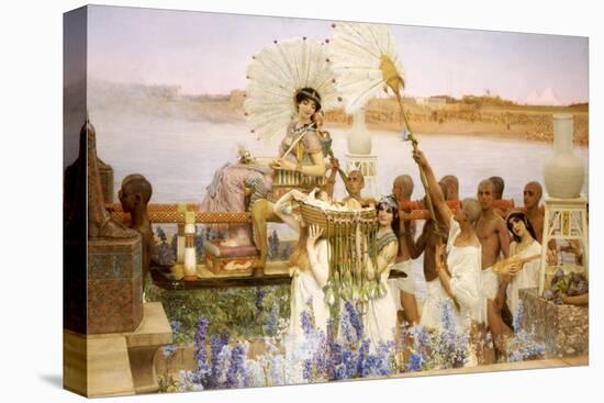 The Finding of Moses, 1903-05-Lawrence Alma-Tadema-Stretched Canvas