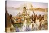 The Finding of Moses, 1903-05-Lawrence Alma-Tadema-Stretched Canvas