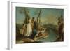The Finding of Moses, after 1740-Francesco Zugno-Framed Giclee Print