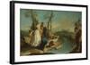 The Finding of Moses, after 1740-Francesco Zugno-Framed Giclee Print