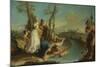 The Finding of Moses, after 1740-Francesco Zugno-Mounted Giclee Print