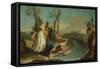 The Finding of Moses, after 1740-Francesco Zugno-Framed Stretched Canvas