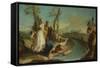 The Finding of Moses, after 1740-Francesco Zugno-Framed Stretched Canvas