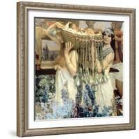 The Finding of Moses by Pharaoh's Daughter, 1904 (Detail)-Sir Lawrence Alma-Tadema-Framed Giclee Print