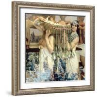 The Finding of Moses by Pharaoh's Daughter, 1904 (Detail)-Sir Lawrence Alma-Tadema-Framed Giclee Print