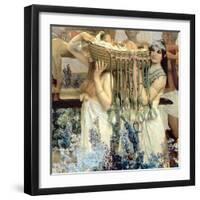 The Finding of Moses by Pharaoh's Daughter, 1904 (Detail)-Sir Lawrence Alma-Tadema-Framed Giclee Print