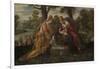 The Finding of Moses, c.1555-75-Jacopo Robusti Tintoretto-Framed Giclee Print