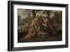 The Finding of Moses, c.1555-75-Jacopo Robusti Tintoretto-Framed Giclee Print