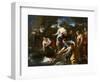 The Finding of Moses, c.1685-1690-Luca Giordano-Framed Premium Giclee Print