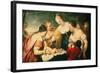 The Finding of Moses (Oil on Canvas)-Pietro Liberi-Framed Giclee Print