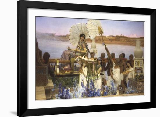 The Finding of Moses-Sir Lawrence Alma-Tadema-Framed Giclee Print