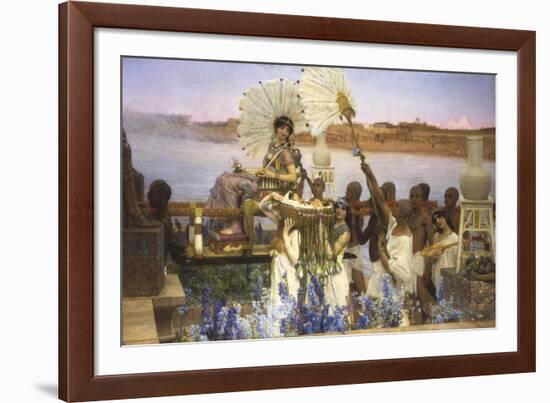 The Finding of Moses-Sir Lawrence Alma-Tadema-Framed Giclee Print