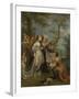 The Finding of Moses-Balthasar Beschey-Framed Giclee Print