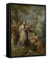 The Finding of Moses-Balthasar Beschey-Framed Stretched Canvas