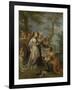 The Finding of Moses-Balthasar Beschey-Framed Giclee Print