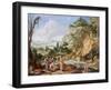 The Finding of Moses-Bartholomeus Breenbergh-Framed Giclee Print