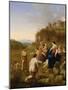 The Finding of Moses-Cornelis Van Poelenburgh Or Poelenburch-Mounted Giclee Print