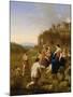 The Finding of Moses-Cornelis Van Poelenburgh Or Poelenburch-Mounted Giclee Print