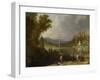 The Finding of the Infant Moses by Pharaoh's Daughter, 1636-Bartholomeus Breenbergh-Framed Giclee Print