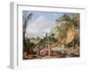 The Finding of the Infant Moses by Pharaoh's Daughter, 17th Century-Bartholomeus Breenbergh-Framed Giclee Print