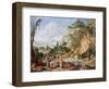 The Finding of the Infant Moses by Pharaoh's Daughter, 17th Century-Bartholomeus Breenbergh-Framed Giclee Print