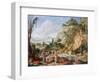 The Finding of the Infant Moses by Pharaoh's Daughter, 17th Century-Bartholomeus Breenbergh-Framed Giclee Print