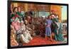 The Finding of the Saviour in the Temple, 1862-William Holman Hunt-Framed Giclee Print