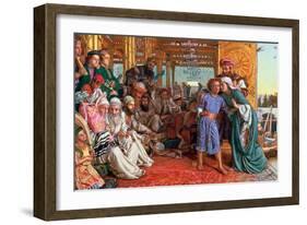 The Finding of the Saviour in the Temple, 1862-William Holman Hunt-Framed Giclee Print