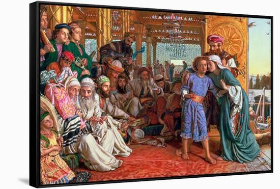 The Finding of the Saviour in the Temple, 1862-William Holman Hunt-Framed Stretched Canvas