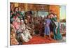 The Finding of the Saviour in the Temple, 1862-William Holman Hunt-Framed Giclee Print