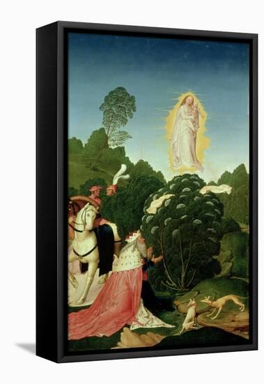 The Finding of the Veil, from the Legend of St. Leopold, 1505-Rueland Frueauf the Younger-Framed Stretched Canvas