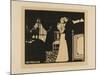 The Fine Pin, Plate Three from Intimacies, 1898-Felix Edouard Vallotton-Mounted Giclee Print