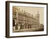 The Fine Victorian Gothic Architecture of St Pancras Railway Station-null-Framed Photographic Print