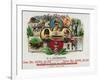 The Finest Brand Cigar Box Label, Coast Guard, Fireman, Postman, and Policeman-Lantern Press-Framed Art Print