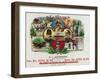 The Finest Brand Cigar Box Label, Coast Guard, Fireman, Postman, and Policeman-Lantern Press-Framed Art Print