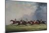 The Finish for the Ascot Cup, 1842-John Dalby of York-Mounted Giclee Print