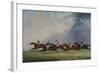 The Finish for the Ascot Cup, 1842-John Dalby of York-Framed Giclee Print