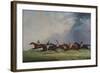 The Finish for the Ascot Cup, 1842-John Dalby of York-Framed Giclee Print